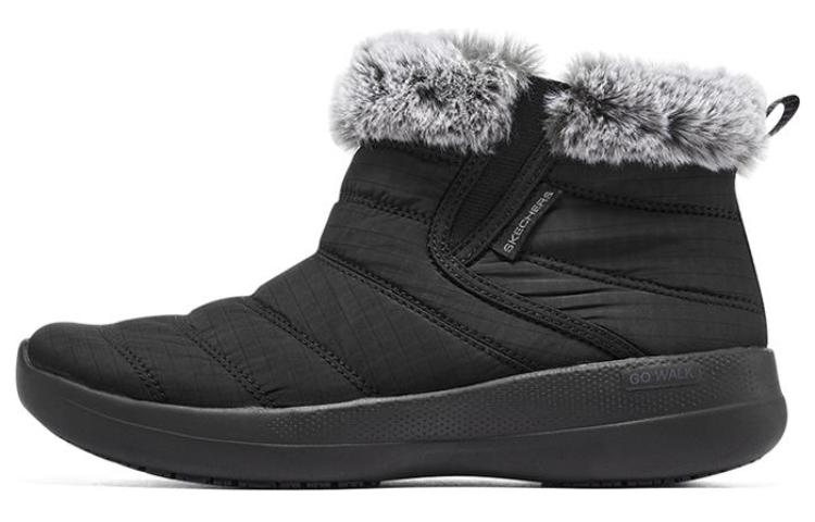 Skechers Go Walk Stability Boot 'Black White' Women's