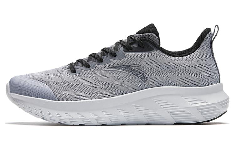 Anta Light Cloud Anti-Slip Wear-Resistant Low-Top Running Shoes Men's Gray