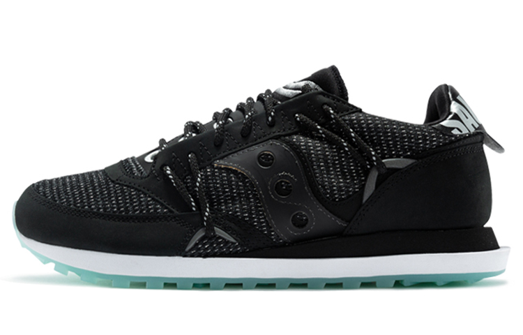 saucony Jazz DST Black Reflective