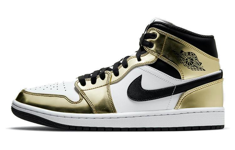 Air Jordan 1 Mid Se 'Metallic Gold'