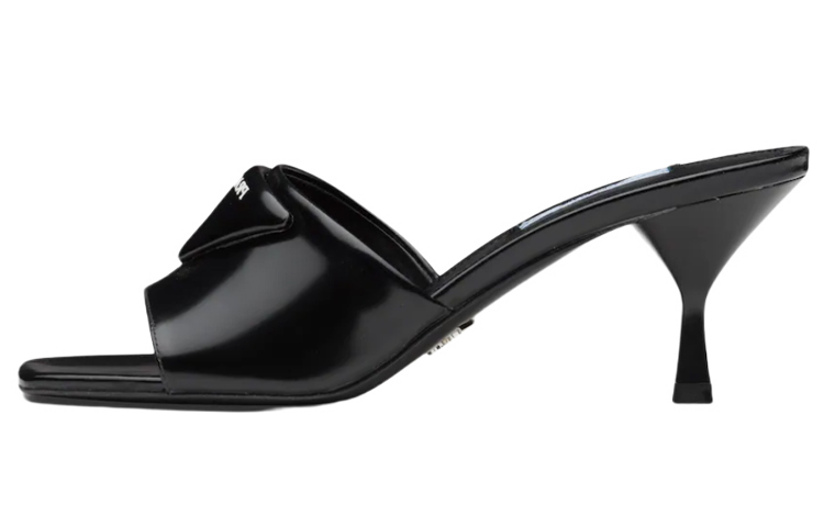 PRADA Stylish Sandal 6.5cm Women's Black