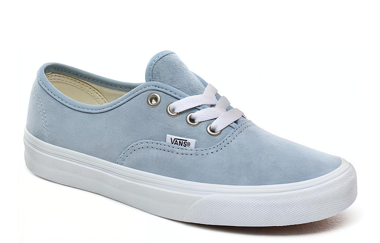 Vans Authentic 'Pig Suede Blue Fog' купить в интернет-магазине Yoocart с быстрой доставкой по России.
