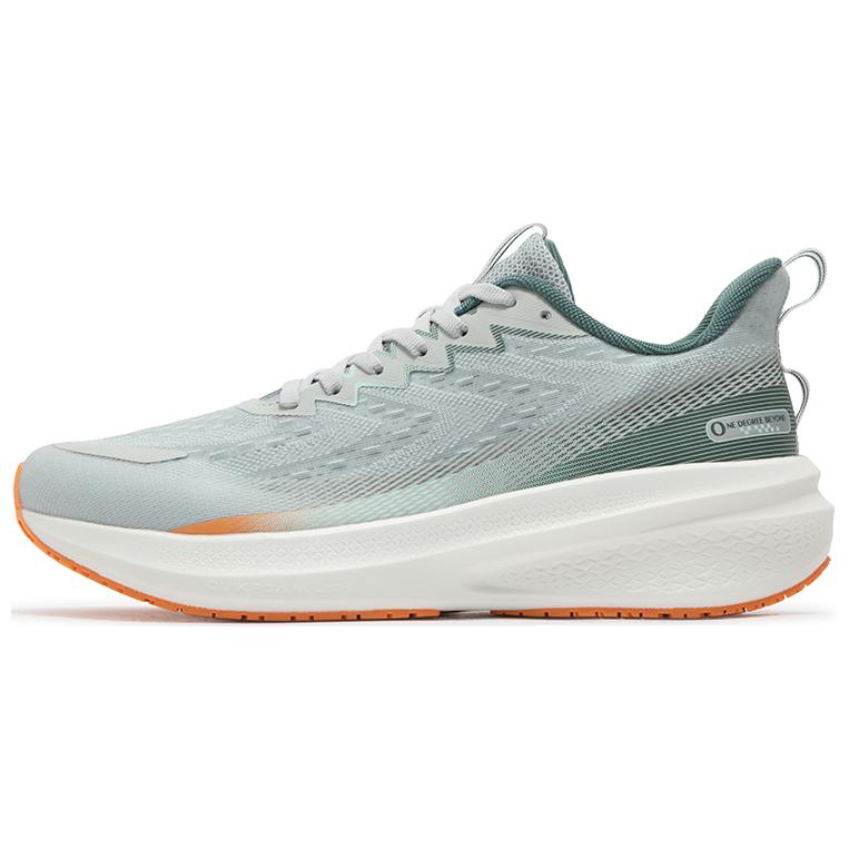 361° Cushioning Low-Top Running Shoes Men's Gray Green