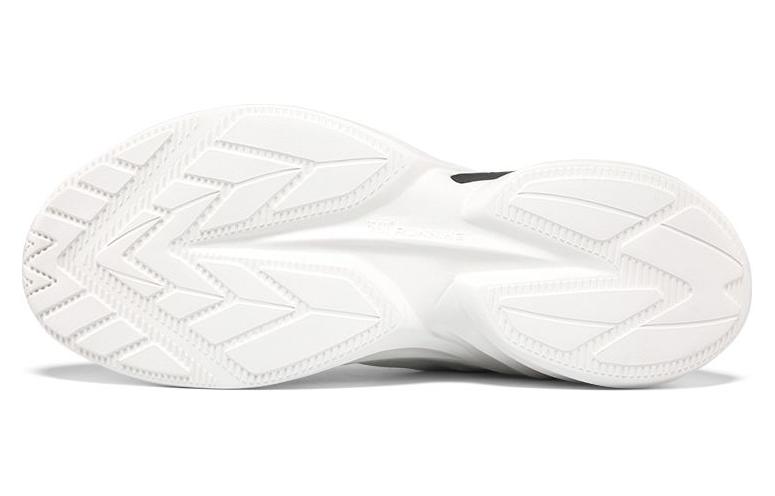 361° Slip Resistant And Breathable Low Top Running Shoes Men's White Red