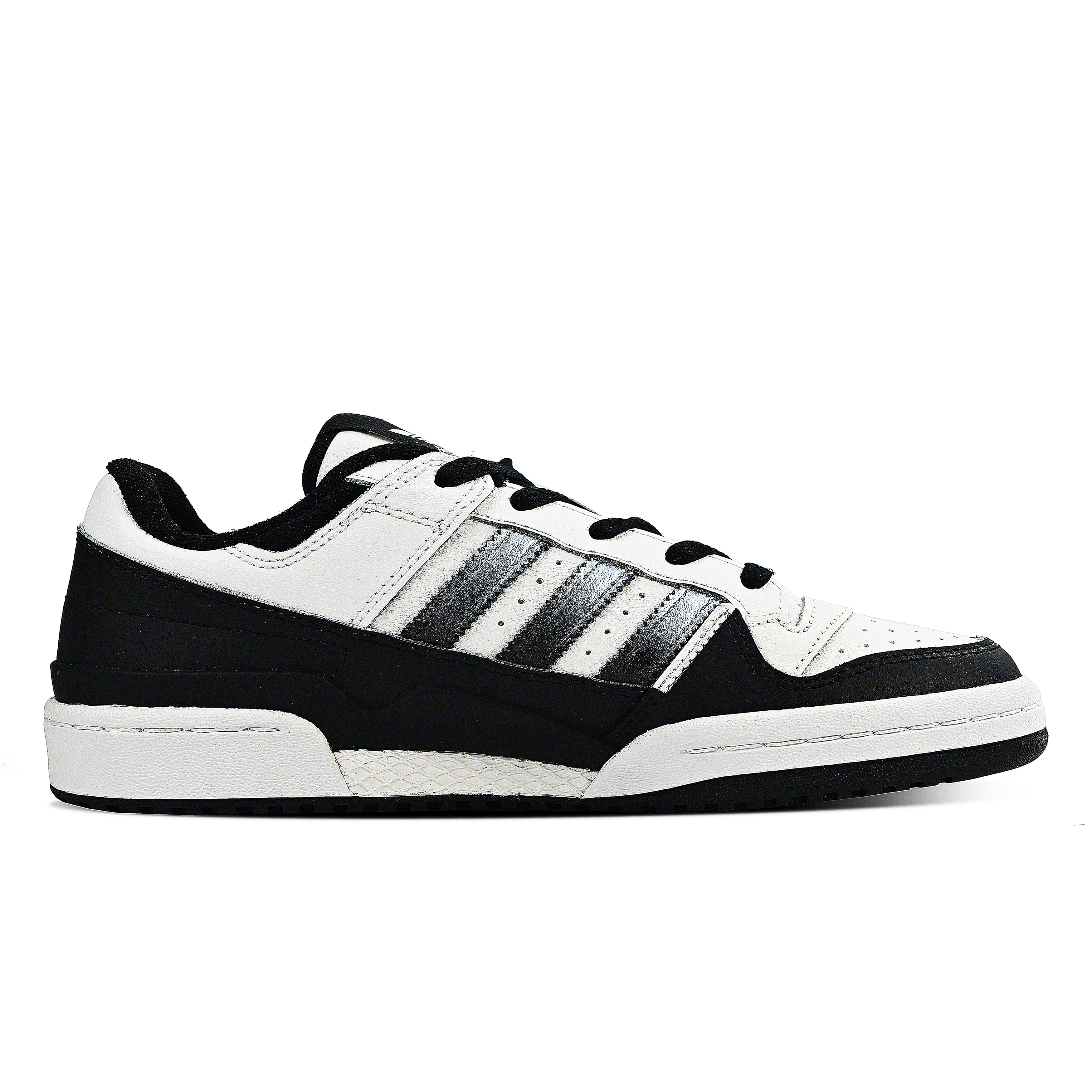 Adidas Originals FORUM Abrasion Resistant Low top Skateboard Shoes Unisex Black