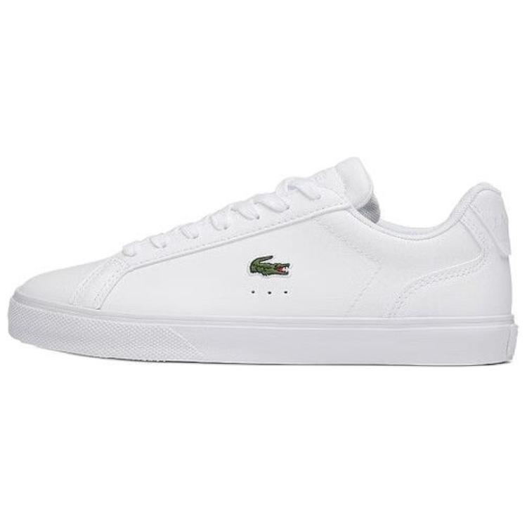 LACOSTE Low Top Skateboard Shoes Women's White