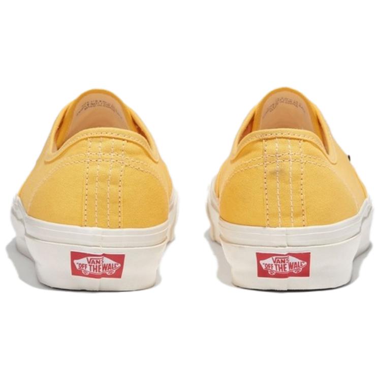 Vans MTE Authentic Reissue 44 Anti-Slip Wear-Resistant Low-Top Skateboard Shoes Unisex Yellow