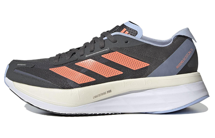 Adidas Adizero Boston 11 'Grey Coral Fusion' Women's