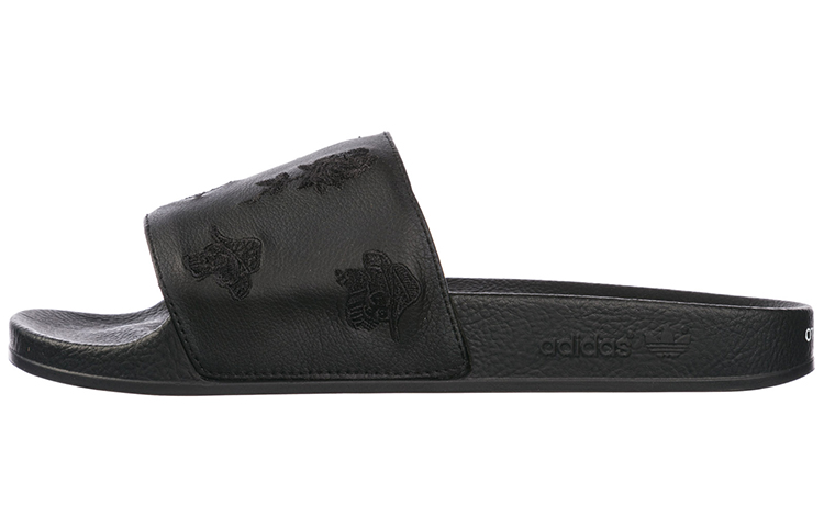 Adidas Y 3 Adilette Rose Black