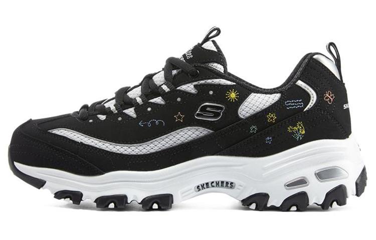 Skechers D'Lites 1.0 'Black White' Women's
