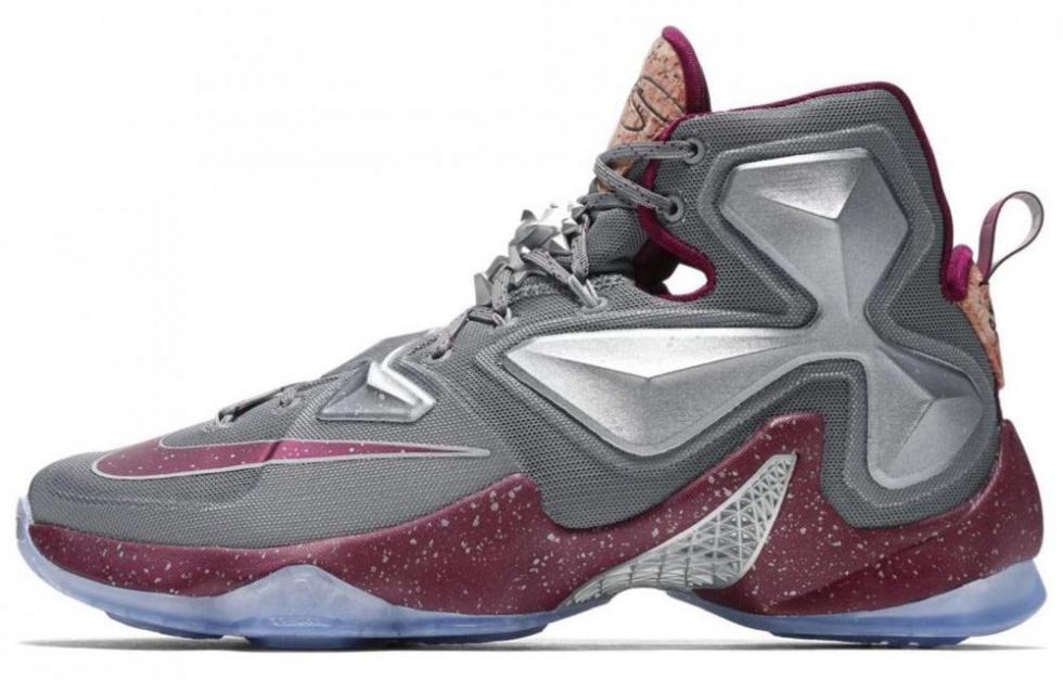 Nike LeBron 13 Opening Night 'Grey Red Goldsilver'