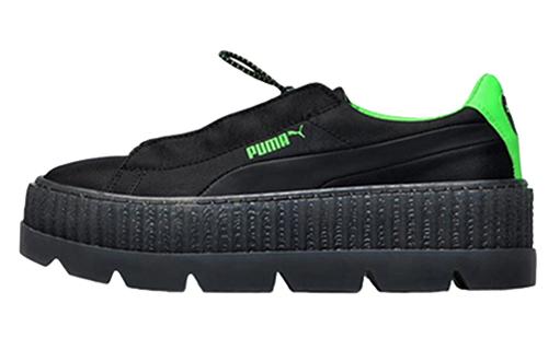 PUMA Cleated Creeper Surf Rihanna Fenty Black Green Women's