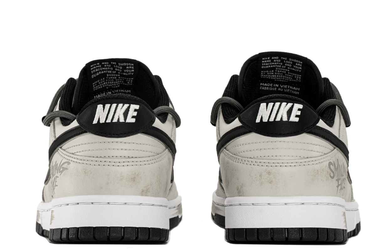 Nike Dunk Abrasion Resistant Low top Skateboard Shoes Men's Beige Black купить в интернет-магазине Yoocart с быстрой доставкой по России.