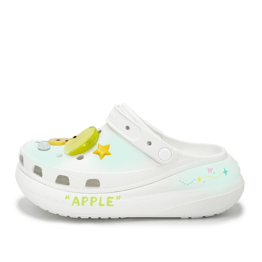 Crocs Crush Clog Rock Sugar Apple Clogs Women's Light Cyan