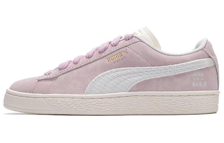PUMA Suede Skateboard Shoes Unisex Low-Top Pink