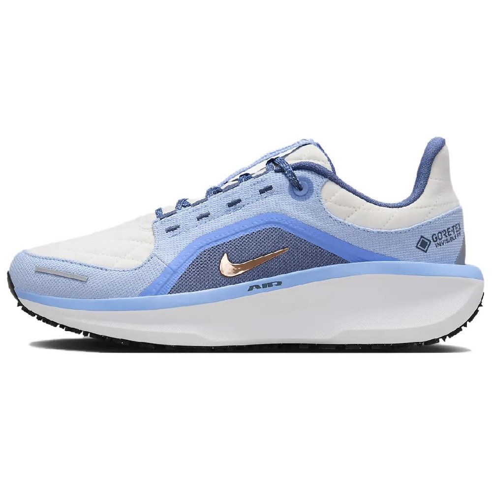 Nike Winflo 11 Wear-resistant And Waterproof Low-Top Running Shoes Women's Blue