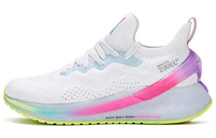 361° Superfly Wing Cushioning, Breathable, Slip Resistant Low Top Running Shoes Women's White