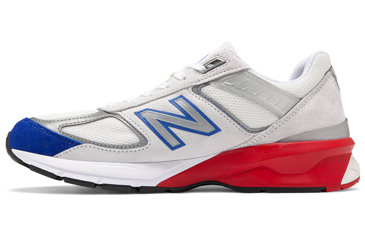 New Balance 990v5 Grey Royal Red