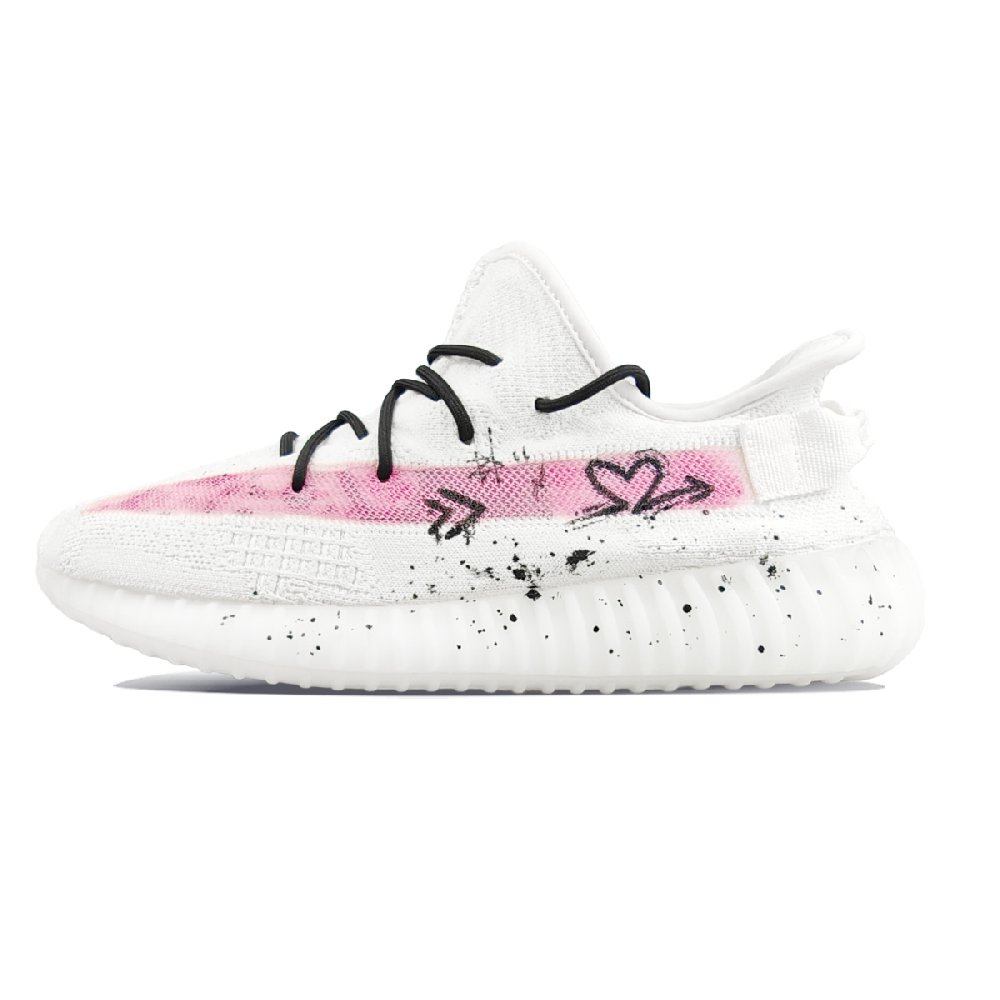 Adidas Originals Yeezy Boost 350 V2 Casual Shoes Unisex Low Top Pink