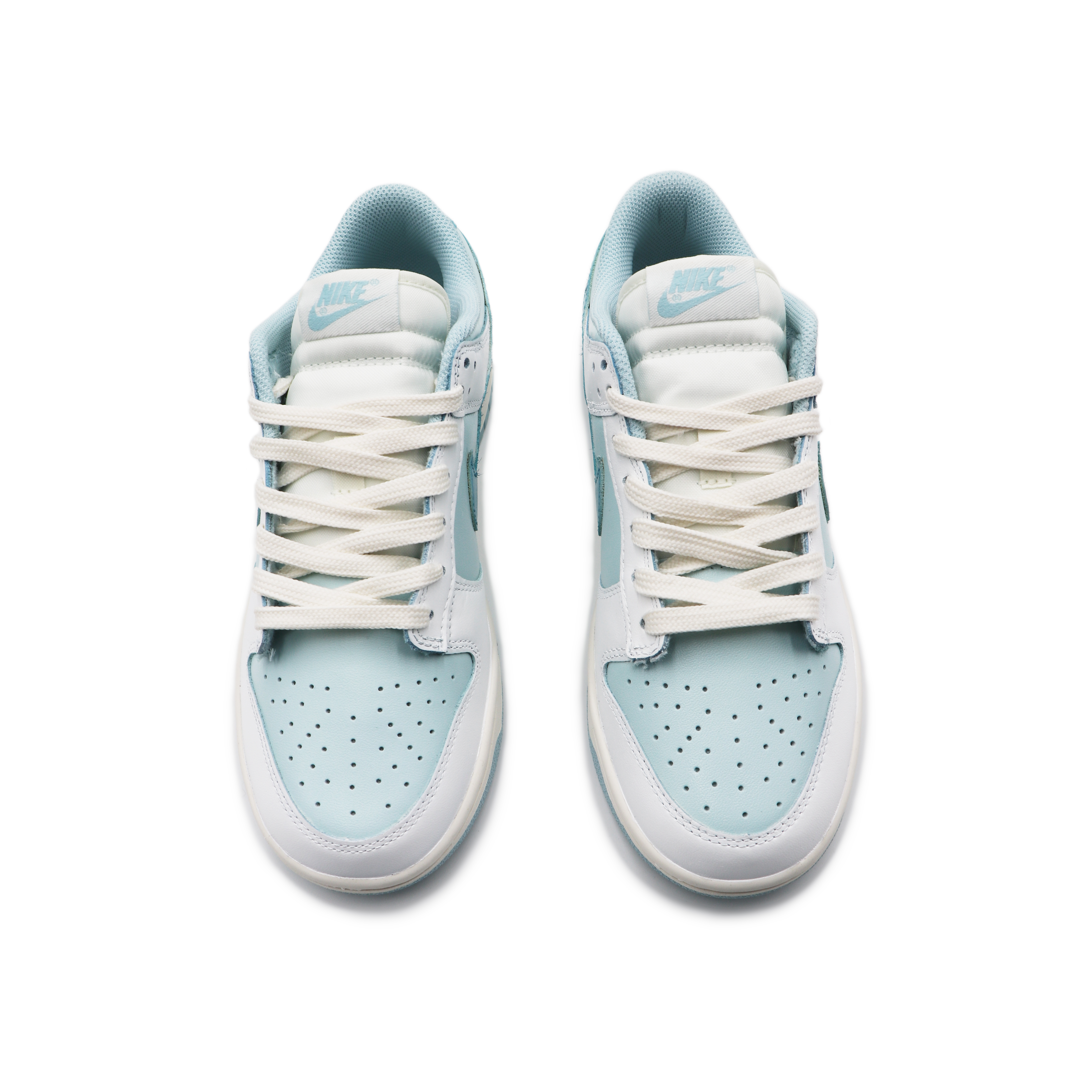 Nike Dunk Low Anti-Slip And Wear-Resistant Lightweight Low-Top Skateboard Shoes GS Blue White купить в интернет-магазине Yoocart с быстрой доставкой по России.