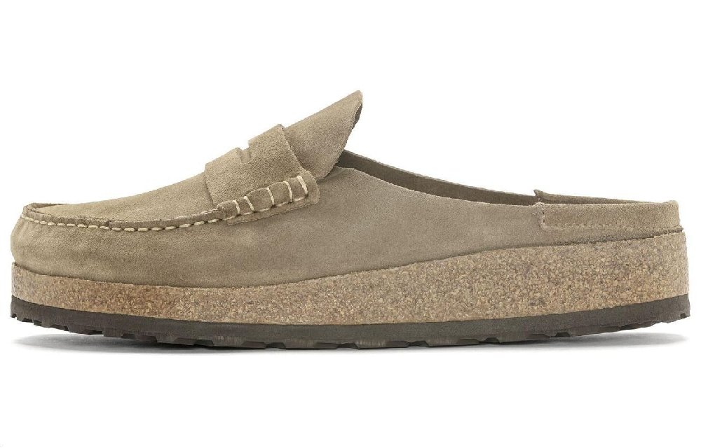 Birkenstock Naples Taupe Suede