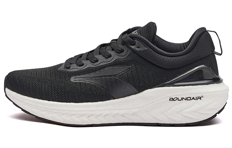 361° Popping Foam Cushioning Lightweight Low-Top Running Shoes Men's Obsidian Black