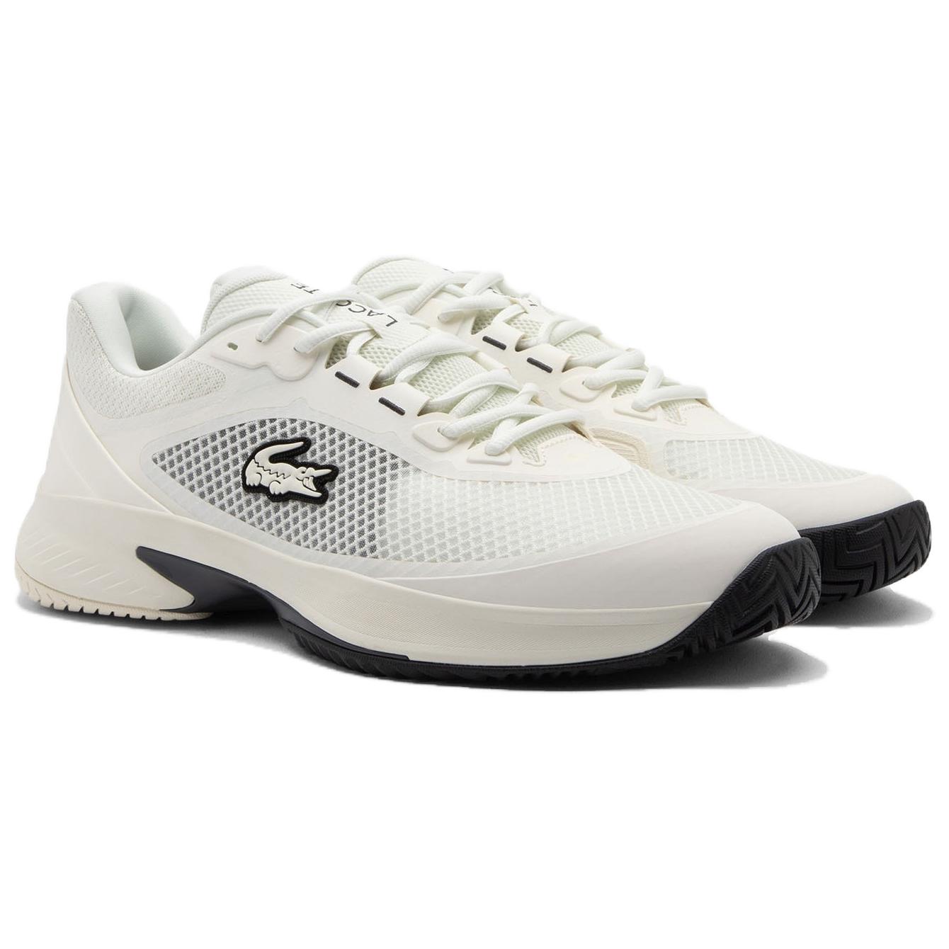 LACOSTE Cushioning And Breathable Low top Tennis Shoes Men's White