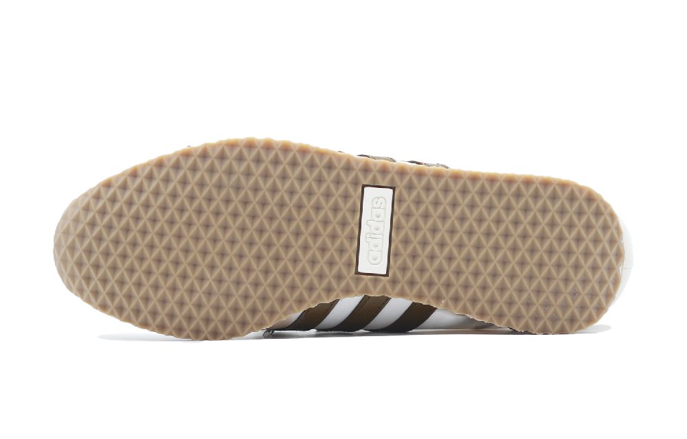 Adidas Neo VS JOG 2.0 Abrasion Resistant Low Top Casual Shoes Unisex Beige Brown