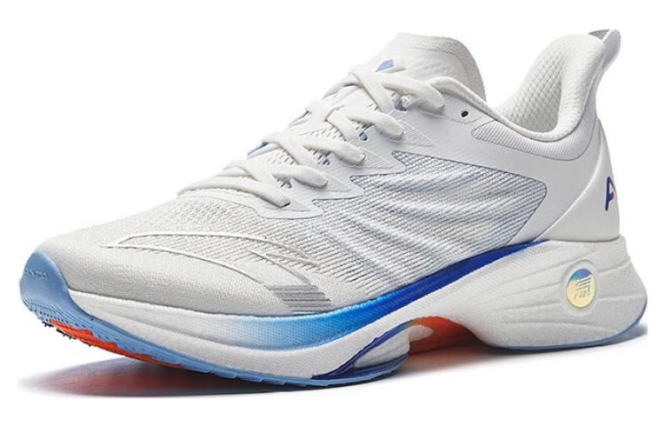 Anta MACH 3.0 Slip-Resistant Low-Top Running Shoes Men's White Blue купить в интернет-магазине Yoocart с быстрой доставкой по России.