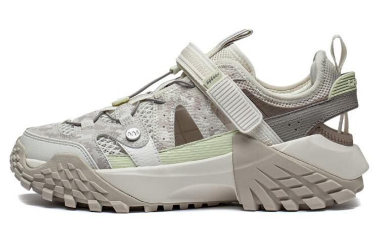 LiNing CF Linchuan V2 Anti-Slip Wear-Resistant Low-Top Sports Casual Shoes Men's Moonlight Gray