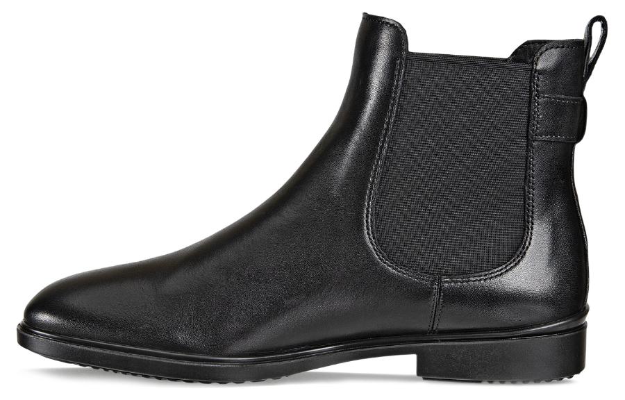 Ecco Short Chelsea Boots 1.5cm Women's Black