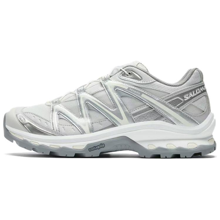 SALOMON XT Quest Cushioning, Wear Resistant Low Top Running Shoes Unisex Daybreak Blue Silver Vanilla