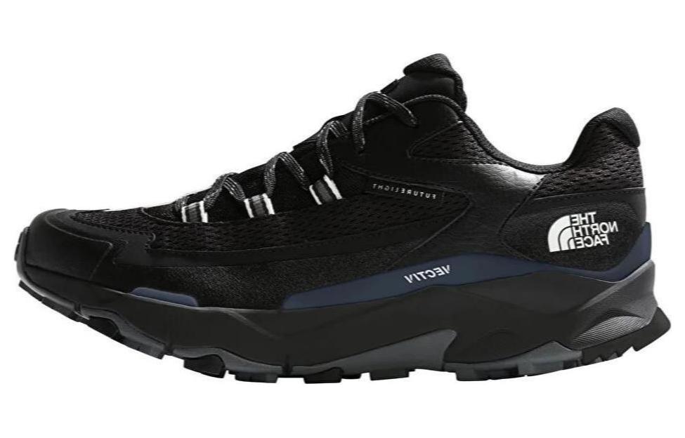 THE NORTH FACE VECTIV TARAVAL Cushioned Slip-Resistant Low-Top Running Shoes Men's Black