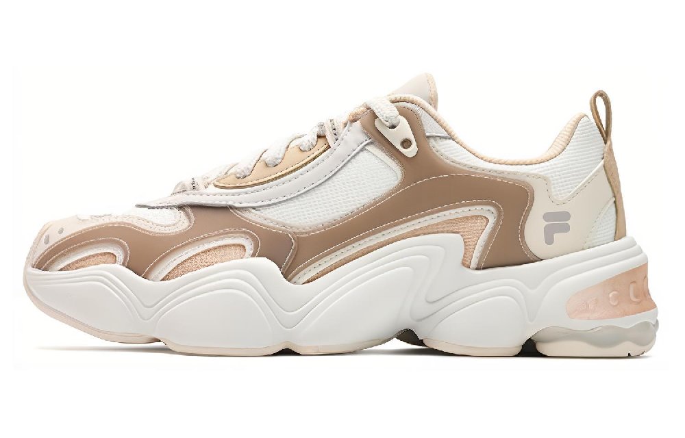 FILA FUSION TENACITY Chunky Sneakers Women's Low-Top Brown/White/Black