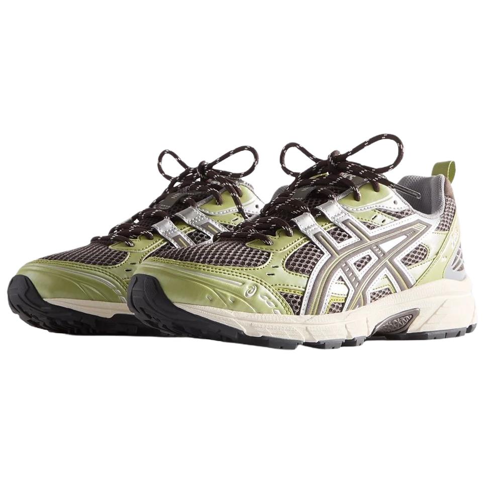 KITH x Asics GEL NUNOBIKI Low Top Running Shoes Unisex Black Green купить в интернет-магазине Yoocart с быстрой доставкой по России.