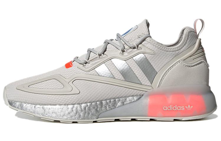 Adidas Originals Zx 2K Boost Grey One Solar Red