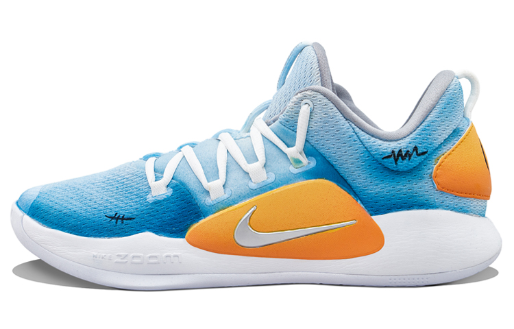 Nike Hyperdunk X Basketball Shoes Men Low-Top Blue/Orange