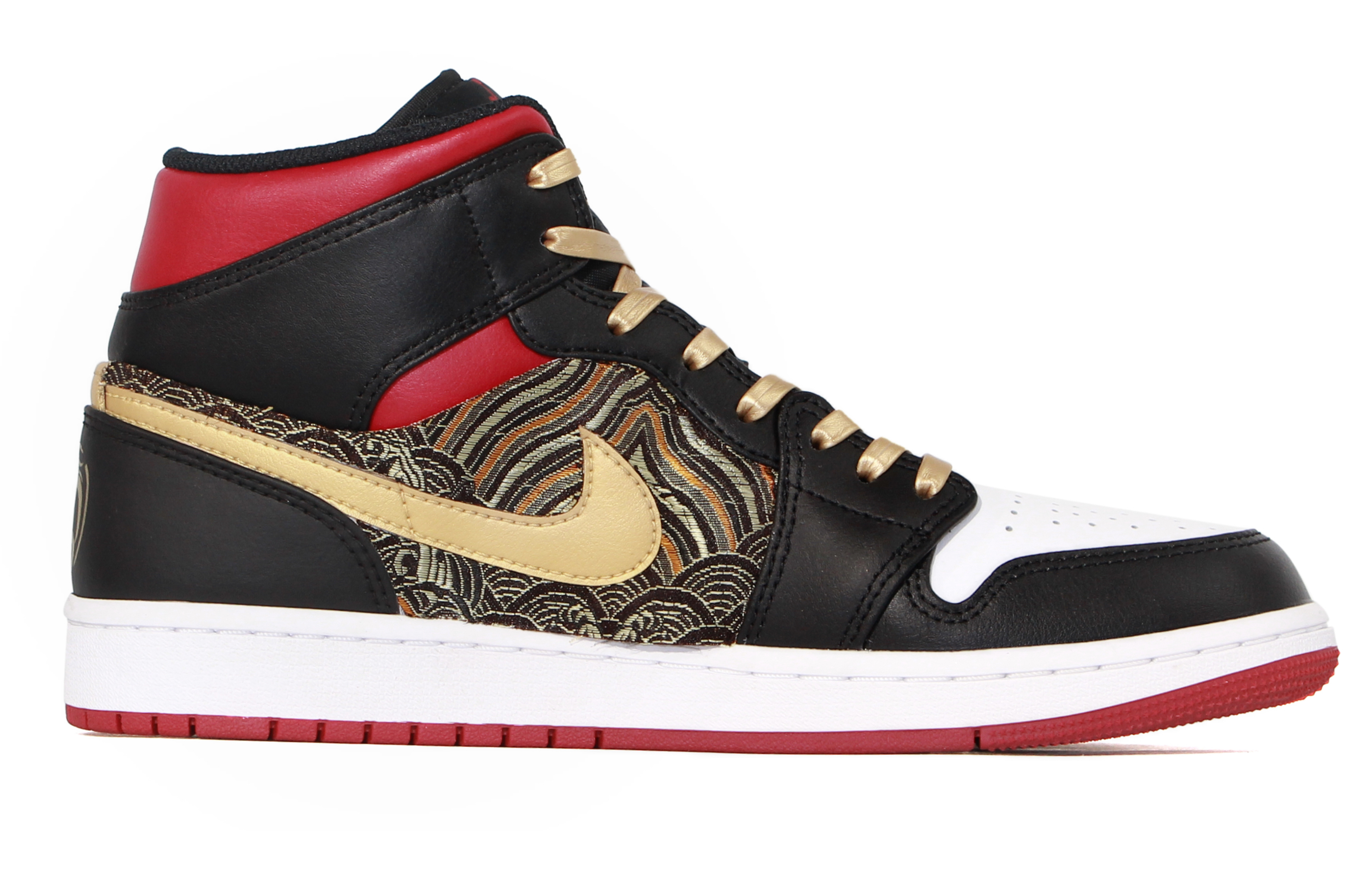 Jordan Air Jordan 1 Anti Slip Wear Resistant High Top Vintage Basketball Shoes Men's Black Red Gold Jordan Air Jordan 1 Anti Slip Wear Resistant High Top Vintage Basketball Shoes Men's Black Red Gold купить в интернет-магазине Yoocart с быстрой доставкой по России.