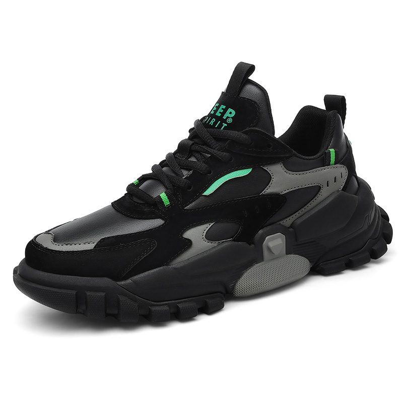JEEP SPIRIT Low Top Casual Shoes Men's Black