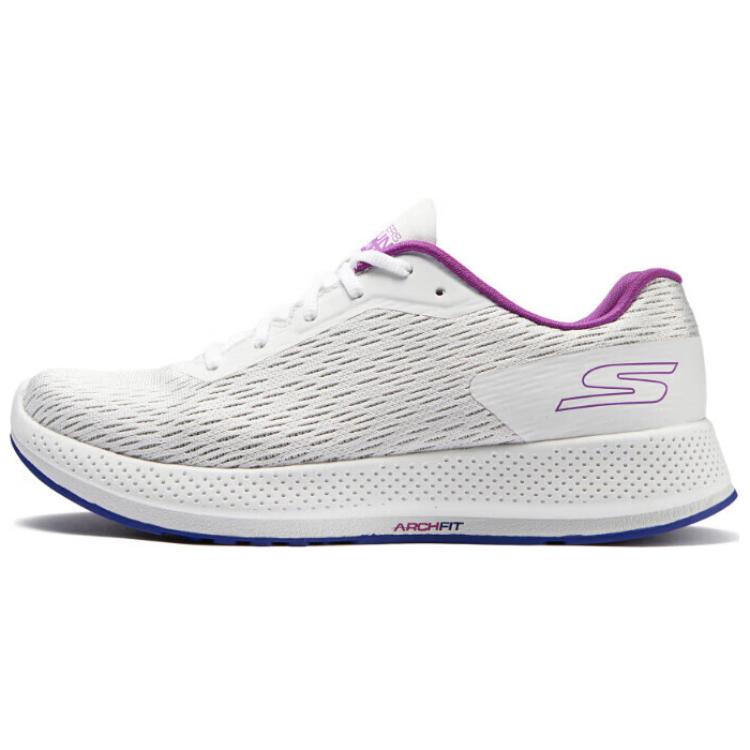 Skechers Low Top Running Shoes Women's Purple White