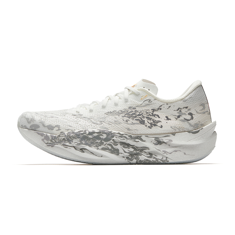 Anta C202 6.0 Slip Resistant, Abrasion Resistant, Breathable Low Top Racing Running Shoes Men's White