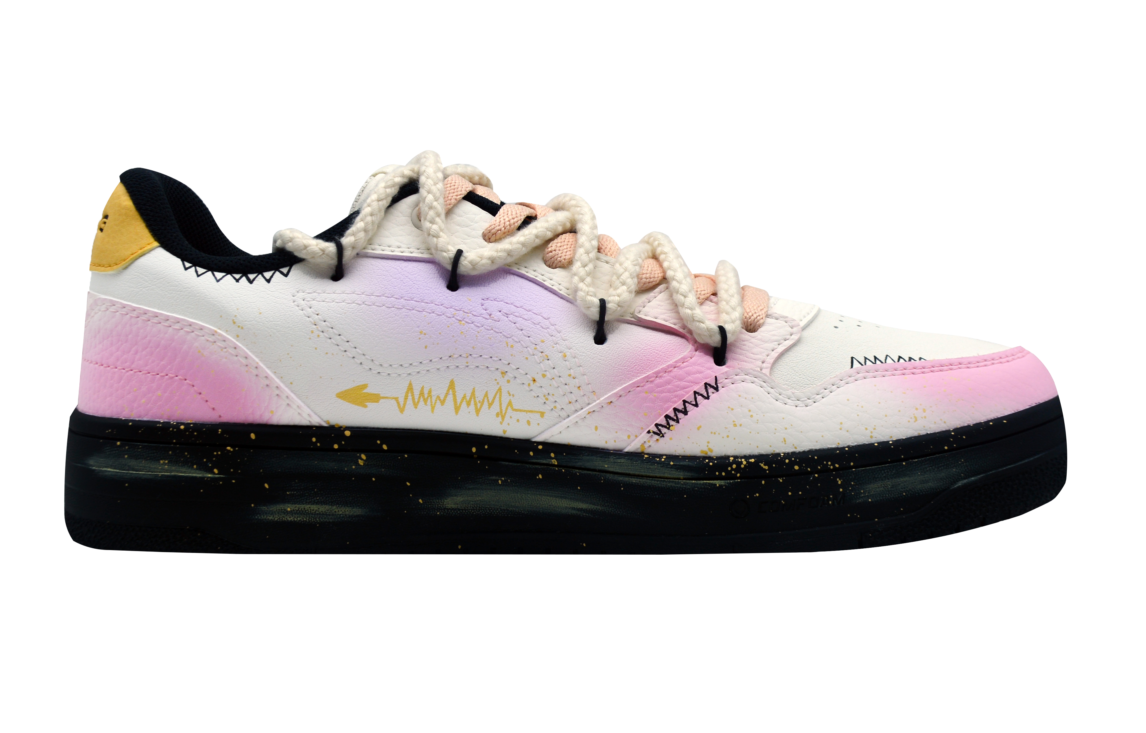 LiNing Tianji Soft Abrasion Resistant Height Increasing Low top Skateboard Shoes Women's Pink купить в интернет-магазине Yoocart с быстрой доставкой по России.