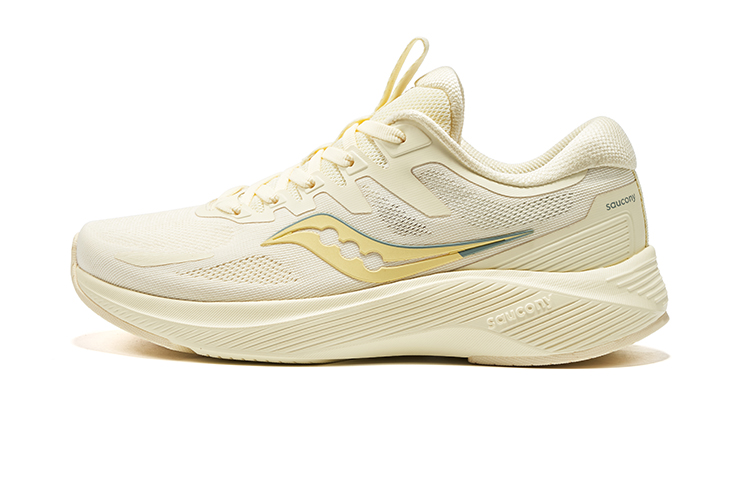 Saucony Lancer Anti-Slip Wear-Resistant Low-Top Training Running Shoes Women's Light Yellow