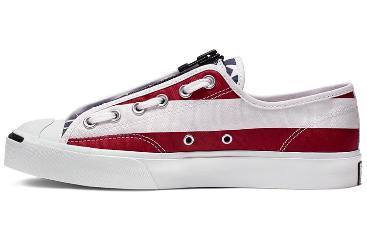 Converse Jack Purcell Zip Ox TakahiroMiyashita TheSoloist White Red