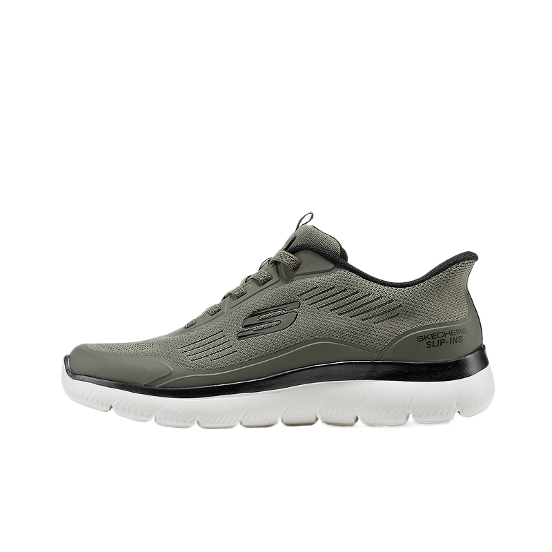 Skechers SPORT MENS Low Top Running Shoes Men's Olive