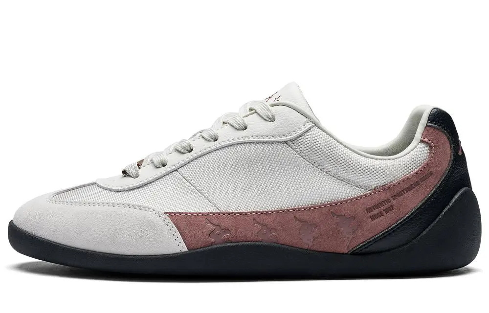 Kappa Back to Back Coverage Abrasion Resistant Low Top Skateboard Shoes Unisex White Jade Gray