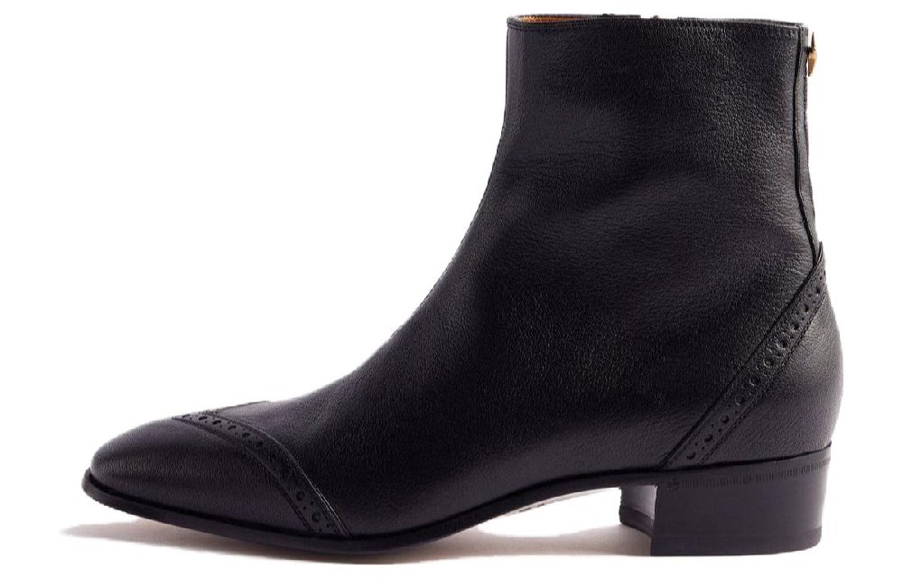 GUCCI Ankle Boots Men Black