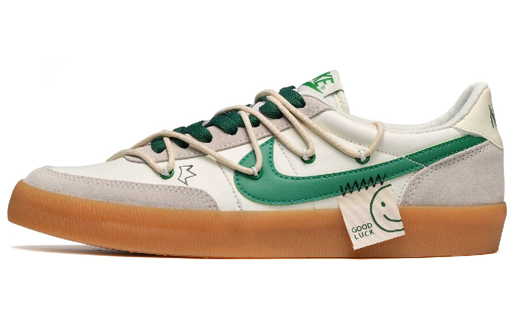 J.Crew Killshot CUS DESIGN x Nike Killshot Low-Top Skateboard Shoes Men's White Green