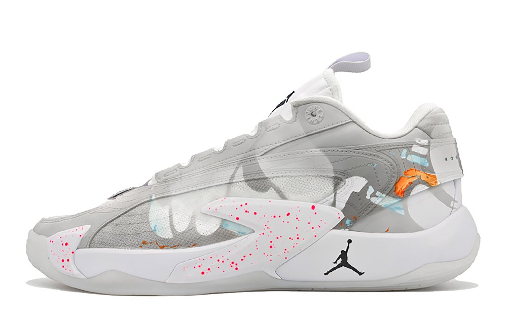 JORDAN Luka 2 Basketball Shoes Women's Low Top Atomic Gray