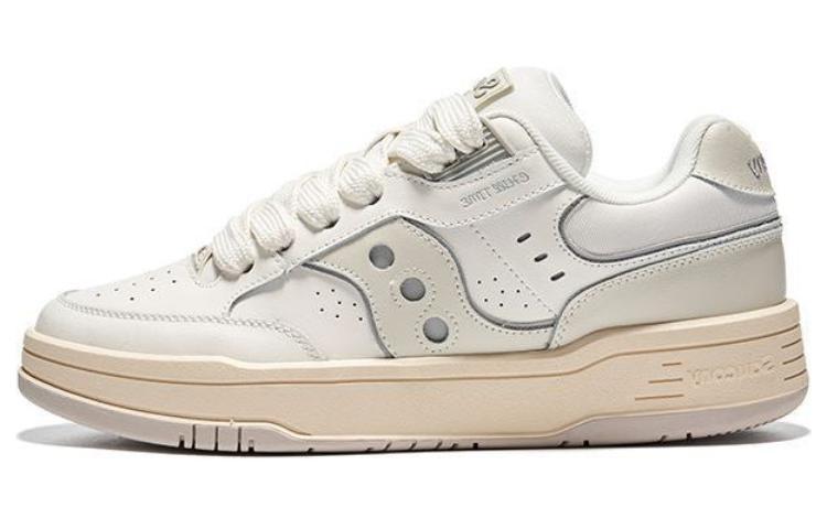 Saucony CHILLTIME Low Top Casual Shoes Unisex White Gray